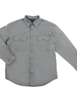 Work Wear Tough Duck WS19 Long Sleeve Stretch Ripstop Shirt