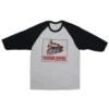 Work Wear Tough Duck WT04 Locomotive Throwback Baseball T-Shirt | Sizes Small - 2XL