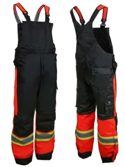 Hi-Vis Work Wear Wenaas Hi-Vis Quilted Bib Overall | S-4XL