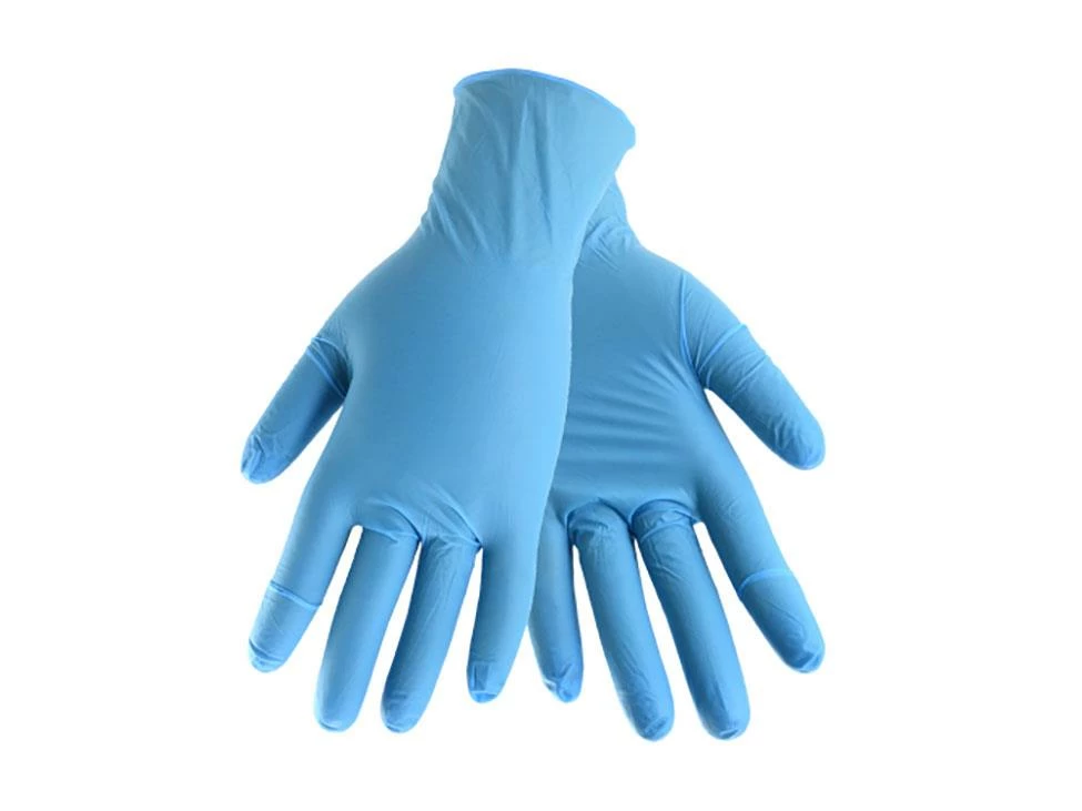 Westchester West Chester Disposable Nitrile Gloves - 8-Mil - Blue - Box Of 50