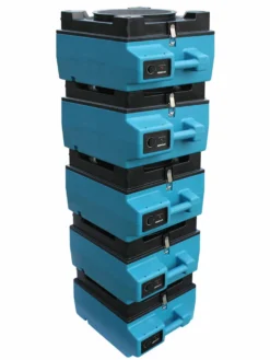 Xpower Canada Facility Equipment XPOWER Professional 4-Stage HEPA Mini Air Scrubber - 550 CFM - 1/2 HP - 2.8A - 5-Speed