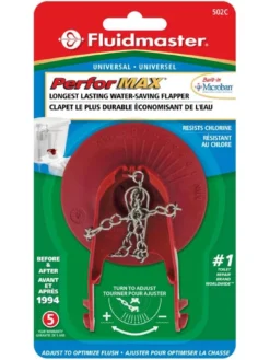 Maintenance Supplies Fluidmaster Adjust-A-Flush Toilet Flapper
