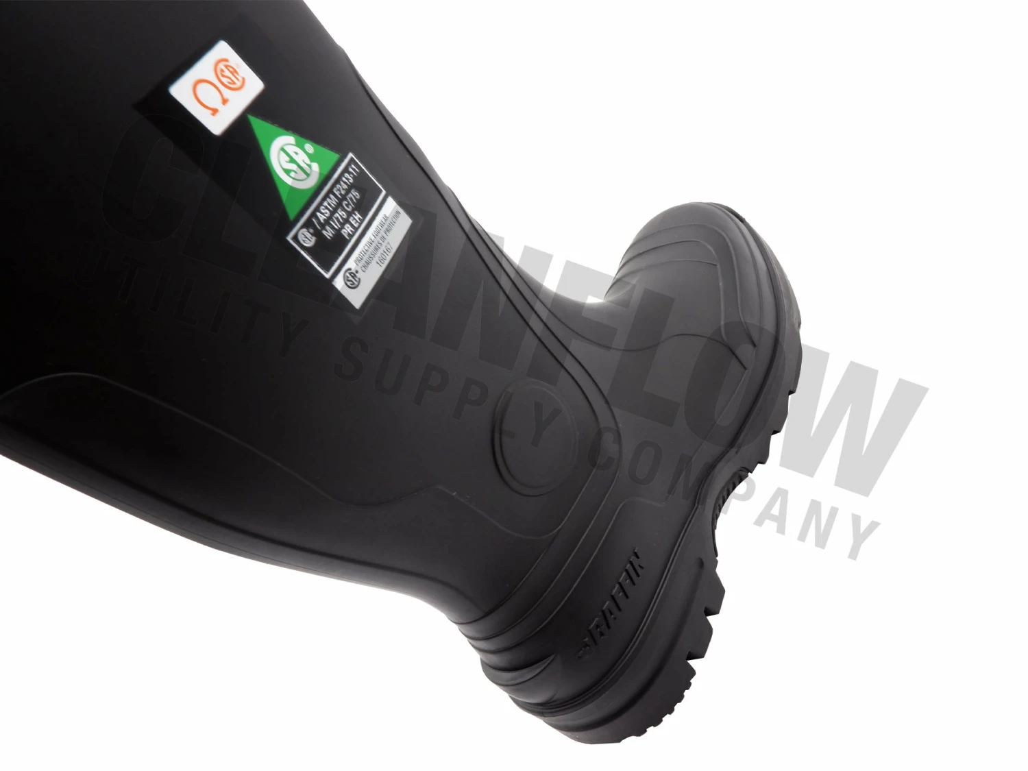 Rubber Work Boots Baffin Blackhawk Steel Toe Steel Plate Lug Sole Rubber Safety Boots