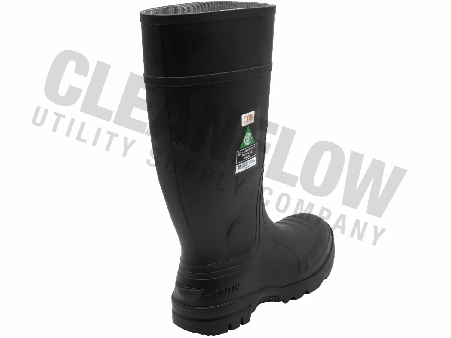 Rubber Work Boots Baffin Blackhawk Steel Toe Steel Plate Lug Sole Rubber Safety Boots