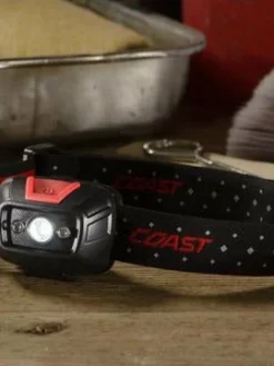 Coast Products Lighting Coast® FL19 Dual Color Wide Angle LED Headlamp - 330 Lumens - 38M Beam