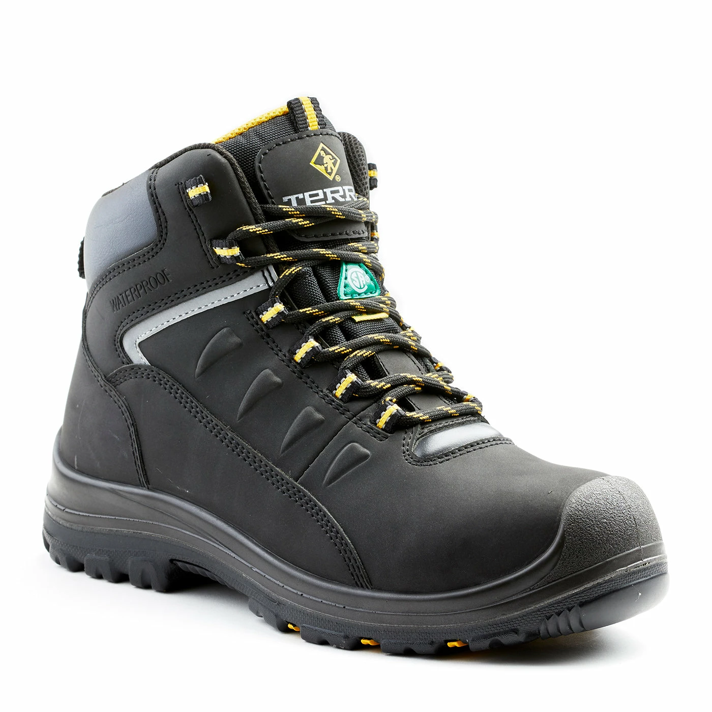 Terra Safety Footwear Terra Findlay Composite Toe 6" Men's Safety Boots | Black | Sizes 7-14 6 Inch Safety Boots