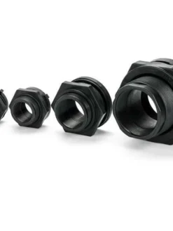 Greenline Polypropylene Bulkhead Tank Fittings With EPDM Gaskets | 1/2" FPT To 3" FPT
