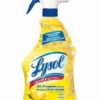 Lysol All Purpose Lemon Cleaner - 650 Ml Spray Bottle - Case Of 12