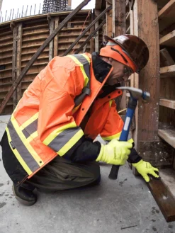 Pioneer Trilobal 300D Ripstop Waterproof Safety Rain Jacket | S-4XL