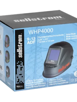 Sellstrom Premium Series Welding Helmet With Extra Large Blue Lens Technology ADF Personal Protective Equipment