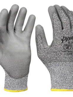 Work Gloves Pioneer 5361 Cut-Resistant Composite Filament Glove W/ Polyurethane Palm & Fingers (Cut Level 4)