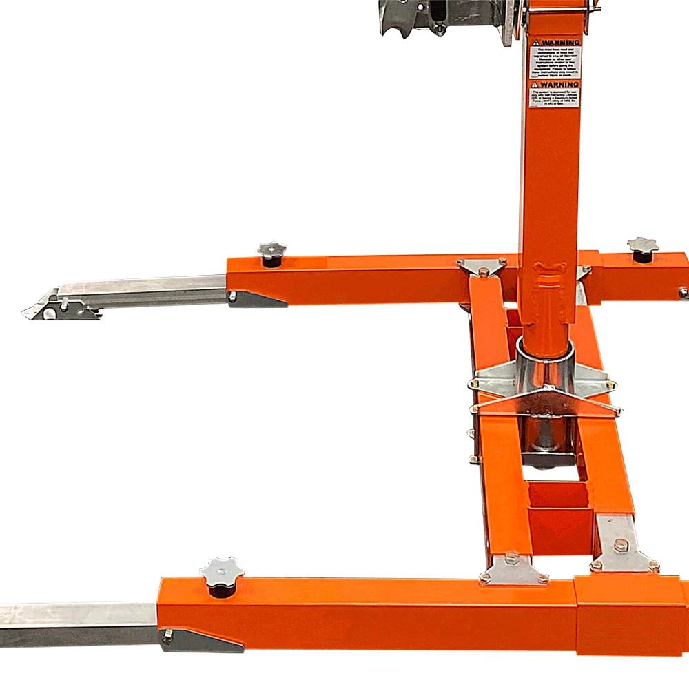 Peakworks Confined Space Kit: Davit System, 3-Way 60' Srl, 65' Man Winch