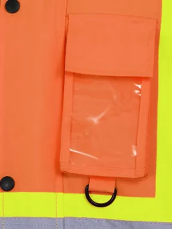 Pioneer Hi-Vis Waterproof Quilted Safety Parka | S-5XL