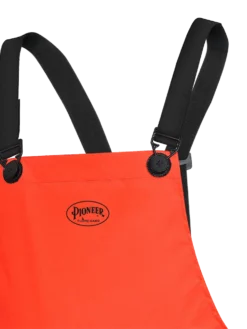 Hi-Vis Work Wear Pioneer 576P FR Poly/PVC Hi Vis Bib Pant | Orange | S-4XL
