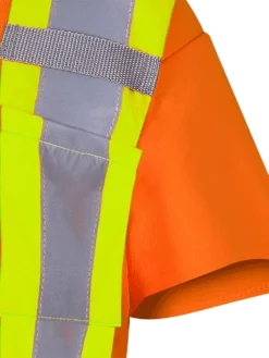 Pioneer Women's Hi Viz Birdseye Safety T-Shirt | Sizes XS - 4XL Hi-Vis Work Wear