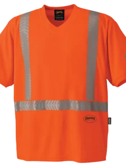 Pioneer Premium CoolPass® Fabric Safety T-Shirt With UPF 50+ UV Protection | Sizes XS - 4XL Hi-Vis Work Wear