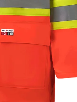 Pioneer 5880 Hi Vis FR PU/Cotton Rain Jacket | XS-4XL