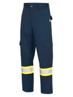 Flame Resistant Work Wear Pioneer FR-TECH® 7 Oz Safety Work Pants W/Tape - 88/12 | Sizes 30-50