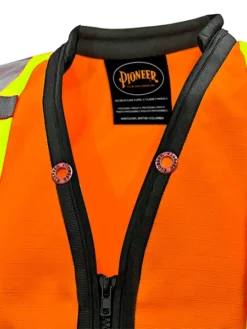 Pioneer Hi Viz 1200D High Denier Surveyor's Vest | Sizes Small - 5XL Hi-Vis Work Wear