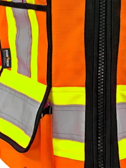Pioneer Hi Viz 1200D High Denier Surveyor's Vest | Sizes Small - 5XL Hi-Vis Work Wear