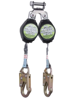 Peakworks LE SRL W/ 1" Web, Al Housing, Type 2, Twin Leg, Snap Hk, 6' Safety Equipment