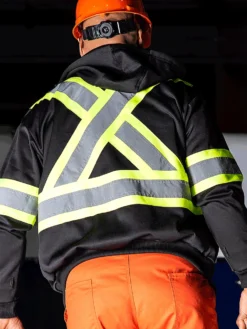 Pioneer Zipper Front Micro-Fleece Hi Vis Hoodie | XS-5XL Hi-Vis Work Wear