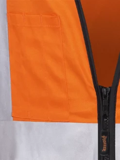 Pioneer Hi Viz 100% Cotton Safety Vest | Sizes Small - 5XL