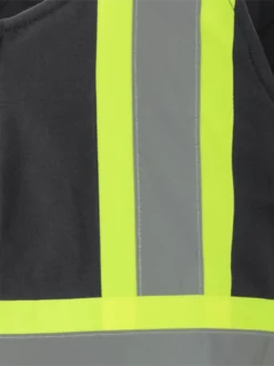 Pioneer Insulated Hi Vis Quilted Cotton Duck Bib Overall | S-4XL Hi-Vis Work Wear