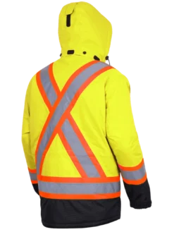 Pioneer NANO StormMaster® Heated Insulated Safety Jacket | S-4XL Hi-Vis Work Wear
