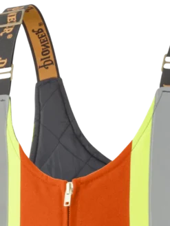 Pioneer Insulated Hi Vis Quilted Cotton Duck Bib Overall | S-4XL Hi-Vis Work Wear