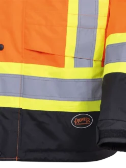 Pioneer NANO StormMaster® Heated Insulated Safety Jacket | S-4XL Hi-Vis Work Wear