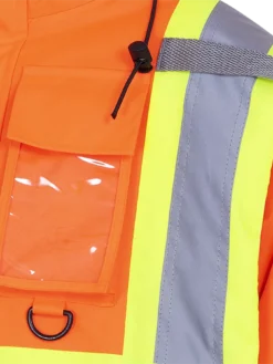 Pioneer Hi-Vis Waterproof Quilted Safety Bomber | S-5XL