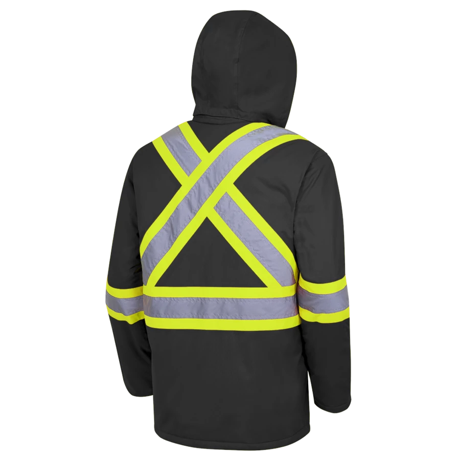 Pioneer Hi-Vis Waterproof Quilted Safety Parka | S-5XL