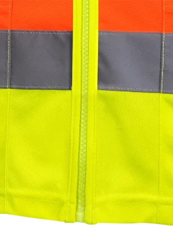 Pioneer Hi Viz Short Sleeved Quebec Traffic Shirt | Yellow | Sizes XS - 4XL