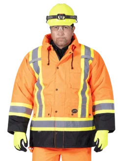 Pioneer Hi-Vis 6-In-1 Winter Work Parka | XS-5XL Hi-Vis Work Wear