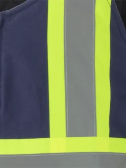 Pioneer Insulated Hi Vis Quilted Cotton Duck Bib Overall | S-4XL Hi-Vis Work Wear
