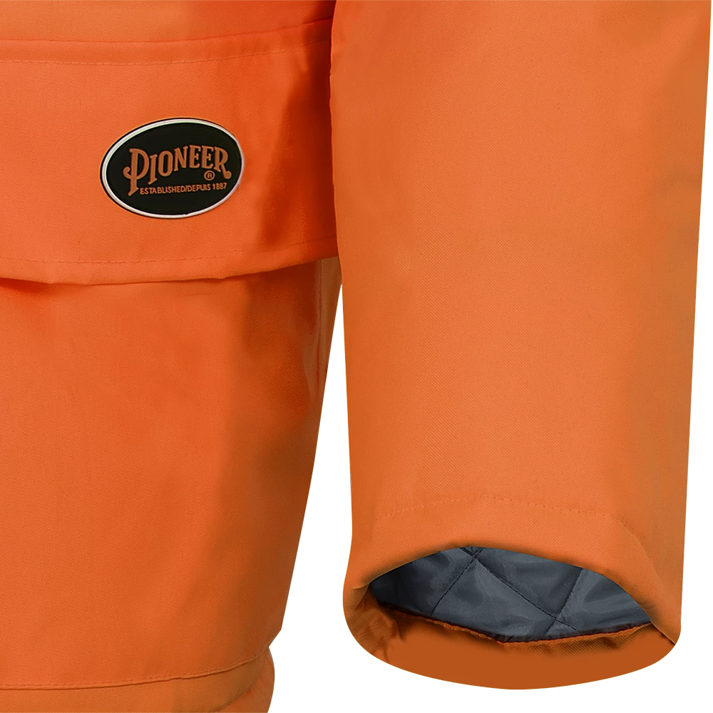 Pioneer Hi-Vis Waterproof Quilted Safety Parka | S-5XL