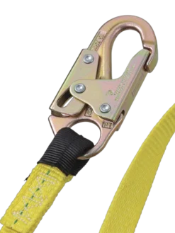 Peakworks Shock Absorbing Lanyards W/ Snap Hooks, Twin Legs, 6' Safety Equipment