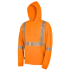 Pioneer Birdseye Safety Hoodie Shirt With Kangaroo Pocket | Sizes S - 4XL Hi-Vis Work Wear