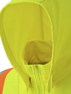 Pioneer Zipper Front Micro-Fleece Hi Vis Hoodie | XS-5XL Hi-Vis Work Wear