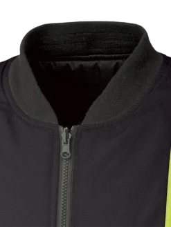 Pioneer Reflective Striped 6 In 1 Winter Work Bomber | XS-5XL Hi-Vis Work Wear