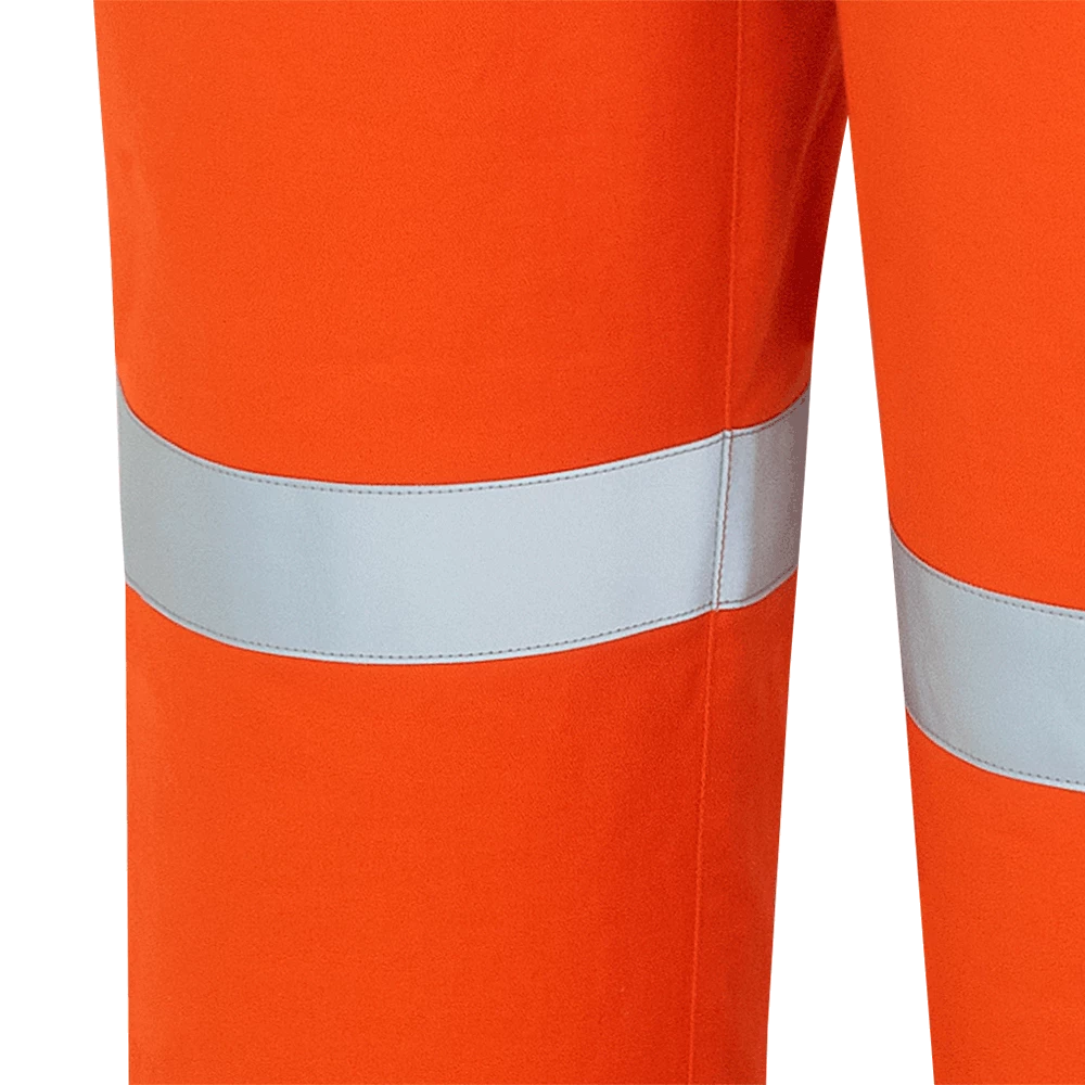 Pioneer “The Rock” 88/12 FR-Tech® Hi Vis 7 Oz Coveralls With 2" Reflective Stripe | Sizes 36 - 66 Flame Resistant Work Wear