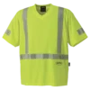 Pioneer Premium CoolPass® Fabric Safety T-Shirt With UPF 50+ UV Protection | Sizes XS - 4XL Hi-Vis Work Wear