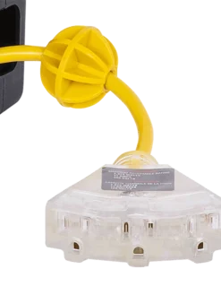 Startech Steel Retractable Extension Cord Reel - SJTW 12/3 - Triple Outlet - 40 Ft Length Lighting