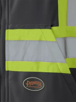 Pioneer Zipper Front Micro-Fleece Hi Vis Hoodie | XS-5XL Hi-Vis Work Wear