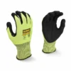 DeWalt Workwear Work Gloves DeWalt DPG855 Hi-Vis Cut Resistant Fiberglass Glove With Foam Nitrile Palm - Pack Of 12 Pairs
