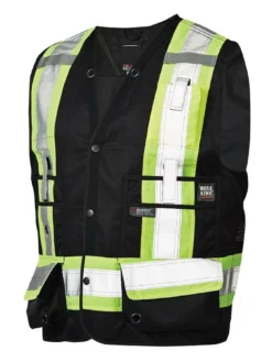 Tough Duck S313 High Visibility Surveyor Safety Vest | XS-5XL