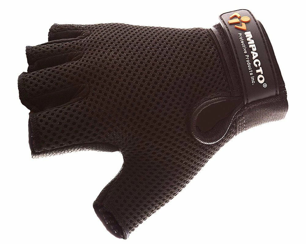 Impacto ST8610 Mesh Half Finger Carpal Tunnel Glove With VEP Impact Protection Ergonomics