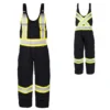 Terra Hi-Vis Canvas Insulated Bib Overalls | LImited Size Selection