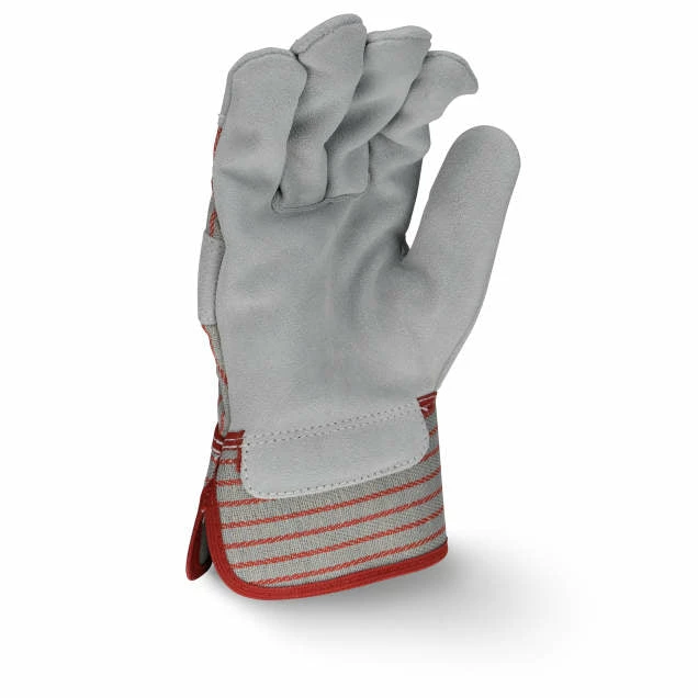 Work Gloves Radians Fleece Lined Economy Split Leather Glove - Pack Of 12 Pairs